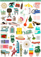Load image into Gallery viewer, Decades Flashback Sticker Bundle