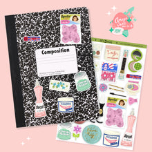 Load image into Gallery viewer, 60's Beauty Art Sticker Set