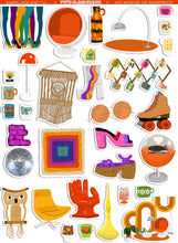 Load image into Gallery viewer, Decades Flashback Sticker Bundle