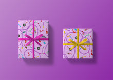 Load image into Gallery viewer, 80's Charm Necklace Wrapping Paper