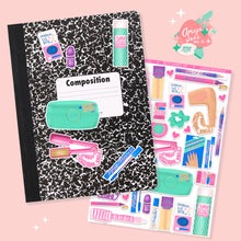Load image into Gallery viewer, 80's Make Up Art Sticker Set