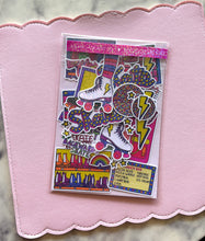 Load image into Gallery viewer, 80s Skating Rink Sticker Pack Holographic Vinyl