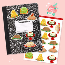 Load image into Gallery viewer, Aspics and Jelly Molds Art Sticker Set
