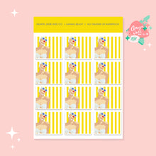 Load image into Gallery viewer, Bathing Beauty Sticker Set