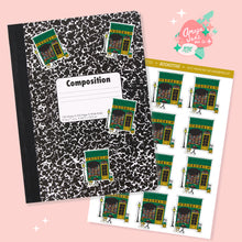 Load image into Gallery viewer, Bookstore Art Sticker Set
