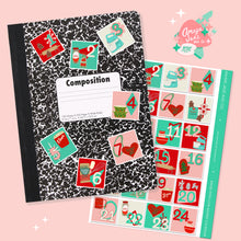 Load image into Gallery viewer, Baking Advent Calendar Stickers