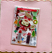 Load image into Gallery viewer, Christmas Baking and Hot Drinks Holographic Vinyl Sticker Pack