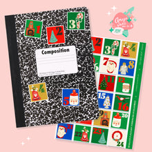 Load image into Gallery viewer, Christmas Memories Advent Calendar Stickers