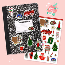 Load image into Gallery viewer, Christmas Nostalgia Art Sticker Set