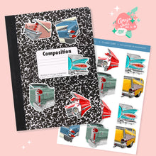 Load image into Gallery viewer, Classic Cars Sticker Set
