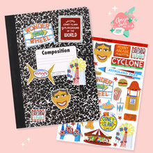 Load image into Gallery viewer, Coney Island Art Sticker Set
