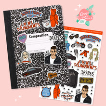 Load image into Gallery viewer, Cry Baby Movie Fan Art Sticker Set