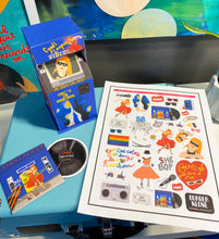 Load image into Gallery viewer, Cyndi Lauper Ultimate Fan Kit Arcade Game 3D Paper Kit