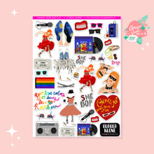 Load image into Gallery viewer, Cyndi Lauper Ultimate Fan Kit Arcade Game 3D Paper Kit