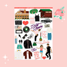 Load image into Gallery viewer, Dirty Dancing Movie Fan Art Sticker Set