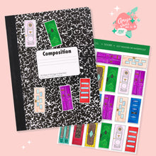 Load image into Gallery viewer, Doors Watercolor and Ink Sticker Set