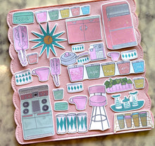 Load image into Gallery viewer, Dream Kitchen Sticker Pack Holographic Vinyl