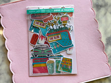 Load image into Gallery viewer, Drive-In Theater Sticker Pack Holographic Vinyl