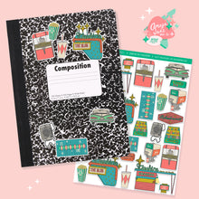 Load image into Gallery viewer, Drive-In Theater Art Sticker Set