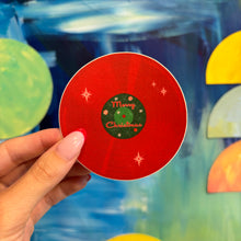 Load image into Gallery viewer, Christmas Tiny Record Album Sticker