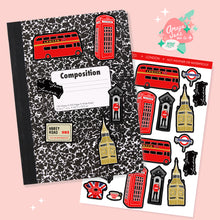 Load image into Gallery viewer, London Art Sticker Set