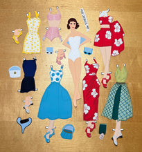 Load image into Gallery viewer, Summer Vacation in the Catskills Paper Dolls