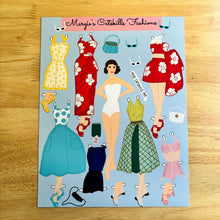Load image into Gallery viewer, Summer Vacation in the Catskills Paper Dolls