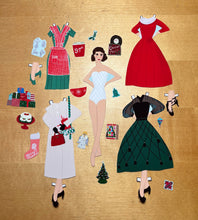 Load image into Gallery viewer, Christmas in the City Paper Dolls