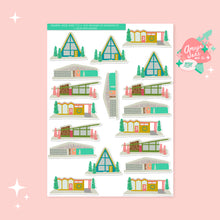 Load image into Gallery viewer, Mod Putz Houses Stickers