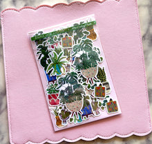 Load image into Gallery viewer, Mid Century Plants Sticker Pack Holographic Vinyl