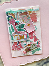 Load image into Gallery viewer, Mod Christmas Sticker Pack Holographic Vinyl