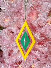 Load image into Gallery viewer, Mid Century Modern Starburst Ornaments Set of 6