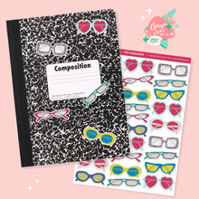 Load image into Gallery viewer, Mod Sunglasses Sticker Set