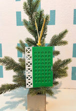 Load image into Gallery viewer, Mid Century Modern Green Door Ornament