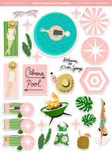 Load image into Gallery viewer, Palm Springs Vacation Sticker Bundle