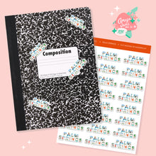Load image into Gallery viewer, Palm Springs Word Art Sticker Set