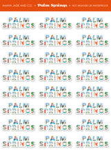 Load image into Gallery viewer, Palm Springs Vacation Sticker Bundle