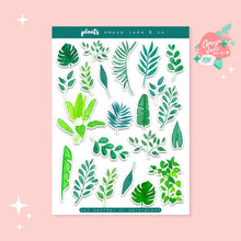 Load image into Gallery viewer, Plant Leaves Sticker Set