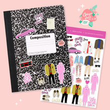 Load image into Gallery viewer, Pretty in Pink Art Sticker Set