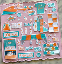 Load image into Gallery viewer, Retro Bowling Sticker Pack Holographic Vinyl