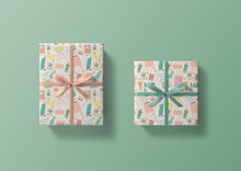 Load image into Gallery viewer, Retro Cleaning Day Specialty Art Wrapping Paper One of a Kind