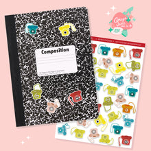 Load image into Gallery viewer, Rotary Phones collage Sticker Set