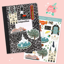 Load image into Gallery viewer, Savannah Vacation Art Sticker Set