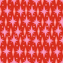 Load image into Gallery viewer, Starbursts and Diamonds Specialty Art Wrapping Paper One of a Kind