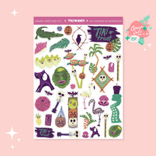Load image into Gallery viewer, Tikiween Art Sticker Set