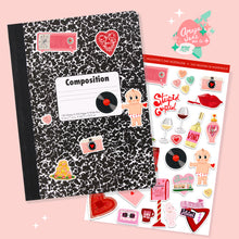 Load image into Gallery viewer, Valentine's Day Nostalgia Art Sticker Set