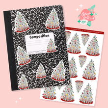 Load image into Gallery viewer, Aluminum Christmas Tree Stickers