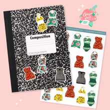 Load image into Gallery viewer, Vintage Bathing Suits Collection Art Sticker Set