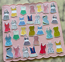 Load image into Gallery viewer, Vintage Bathing Suits Sticker Pack Holographic Vinyl