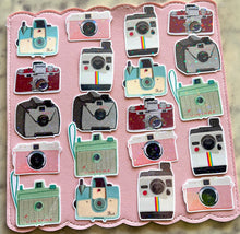 Load image into Gallery viewer, Vintage Cameras Sticker Pack Holographic Vinyl
